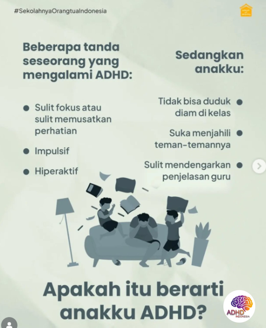 Ciri dan Gejala ADHD pada Anak Usia Dini di Kabupaten Halmahera Utara