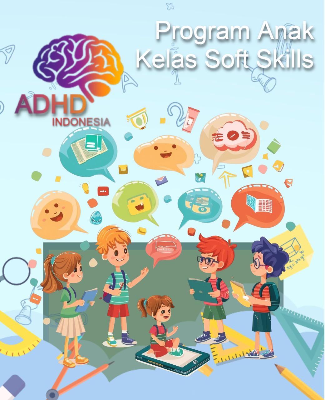 Program ADHD Indonesia Kabupaten Halmahera Utara Kelas Soft Skills Anak ADHD