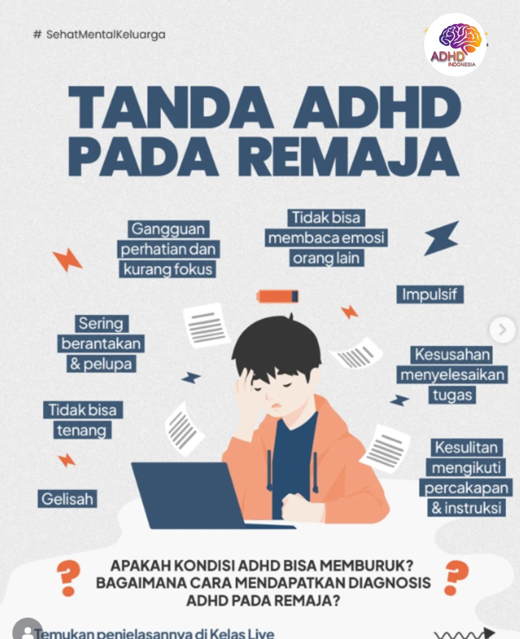 Screening ADHD Non-Diagnostik: Edukasi Awal bagi Orang Tua di Kabupaten Halmahera Utara